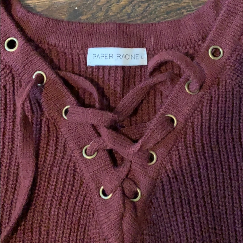Paper Racine Large Knit Sweater - Picture 2 of 3